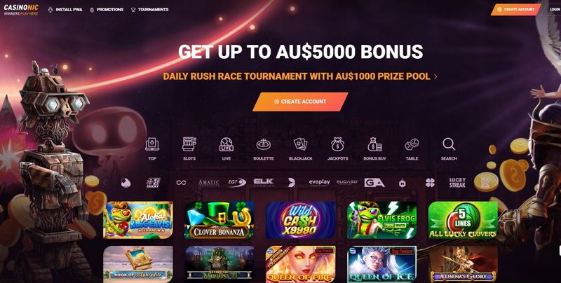 CASINONIC Online casino CASINONIC Online casino